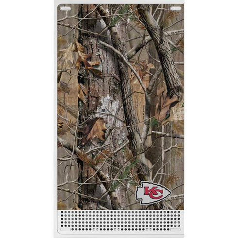 NFL Kansas City Chiefs Realtree AP Camo Xbox Series S Console Skin
